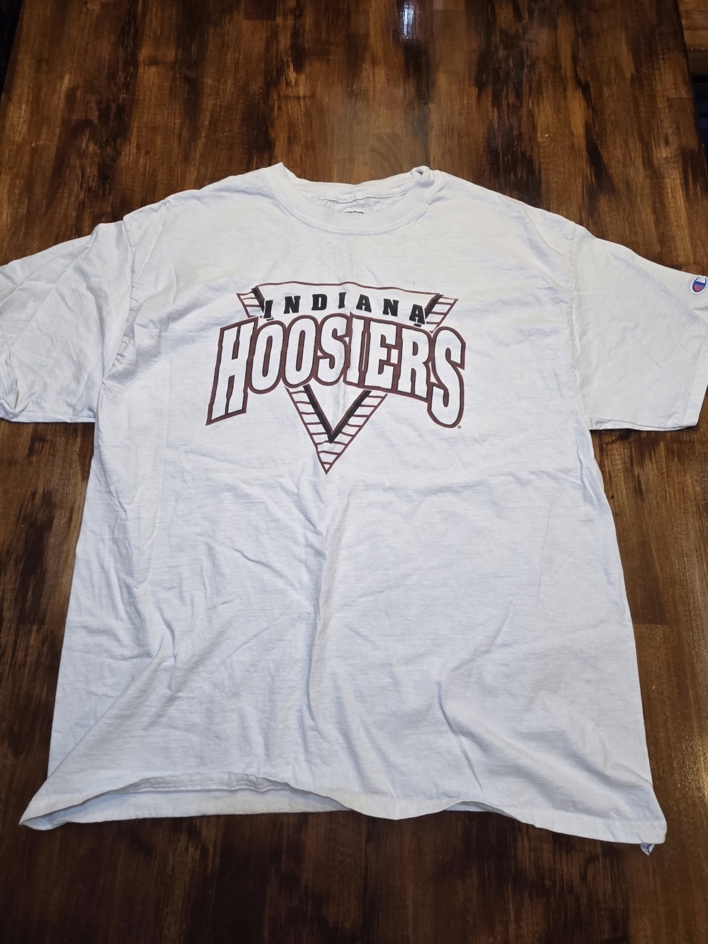 Vintage Indiana University Hoosiers Champion Tee Size XL Fandom Sports